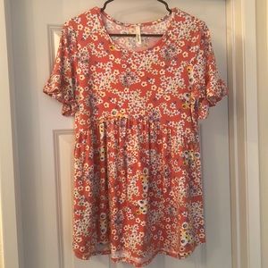 Cute flower top